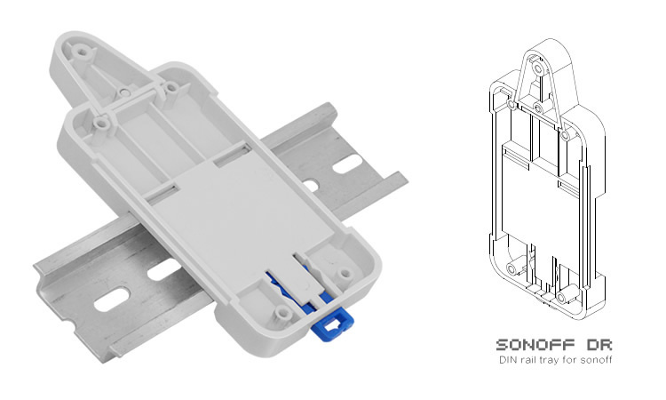 Sonoff DR - Din Rail Trail,