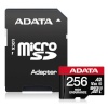 Adata mälukaart mSD HighEnd 256GB UHS1 U3 V30 A2 100/85MB/s+Ad
