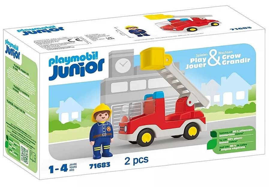Playmobil klotsid 71683 Junior: Feuerwehrleiterfahrzeug