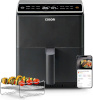 Cosori kuumaõhufritüür Dual Blaze Airfryer, tumehall
