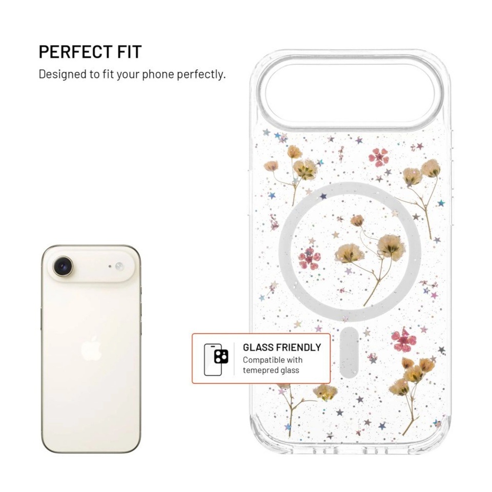 Fixed MagBloom | Back cover | Apple | iPhone Air | TPU | Blush Plum