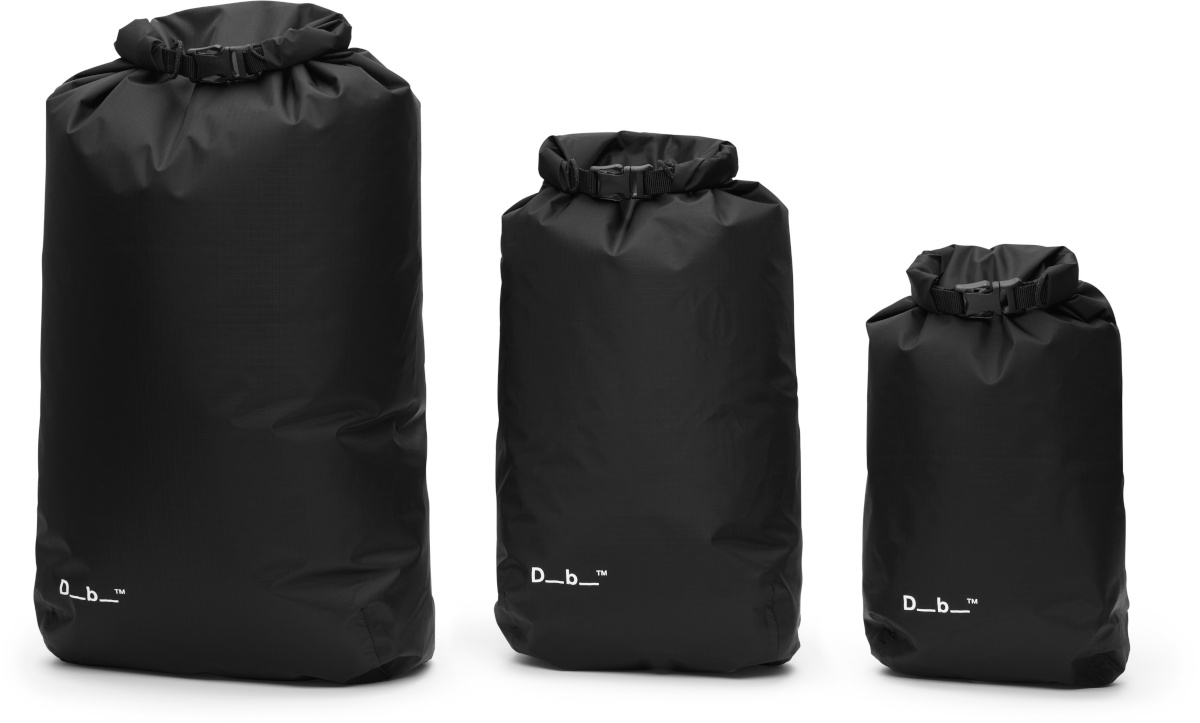 Db Dry Bag kuivkottide komplekt, 3 tk, must
