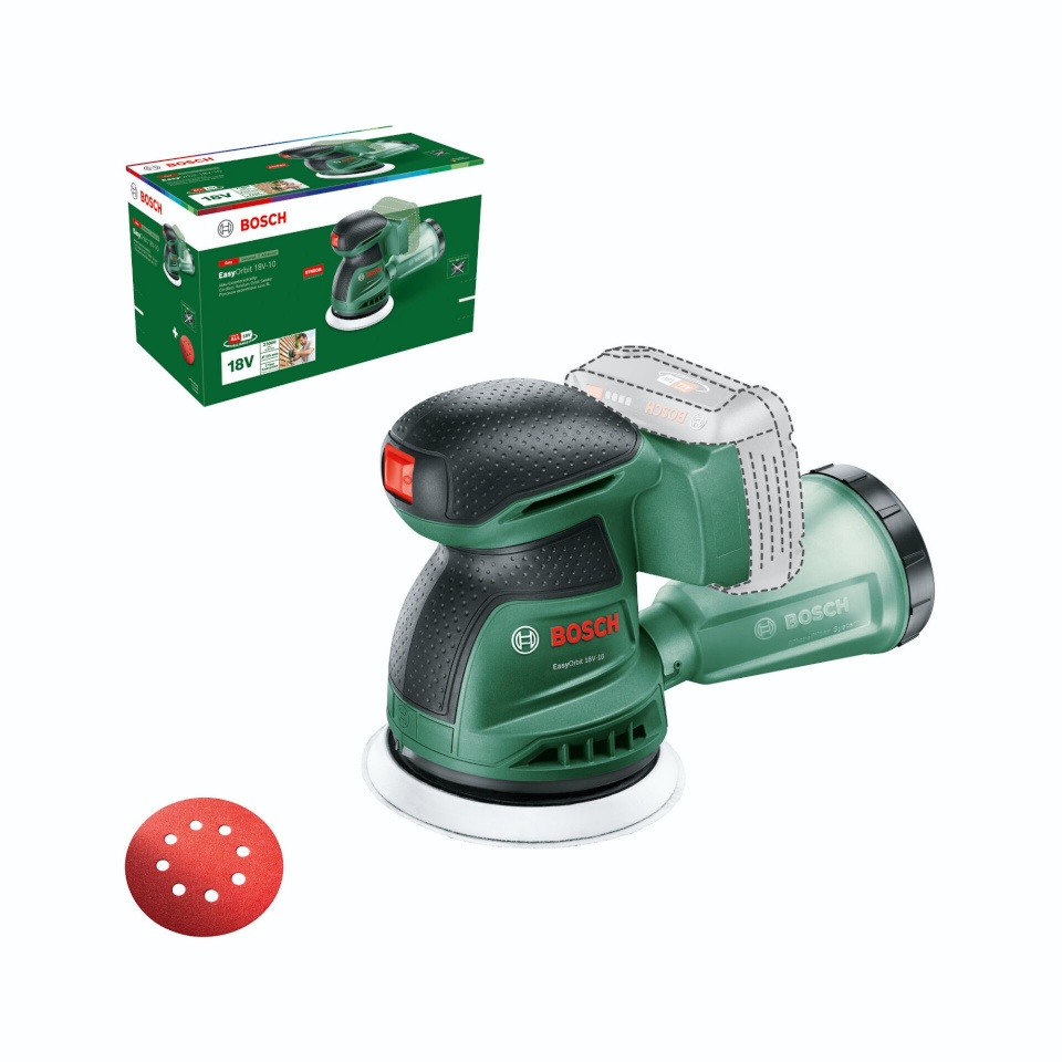 Bosch lihvimismasin EasyOrbit 18V-10 solo