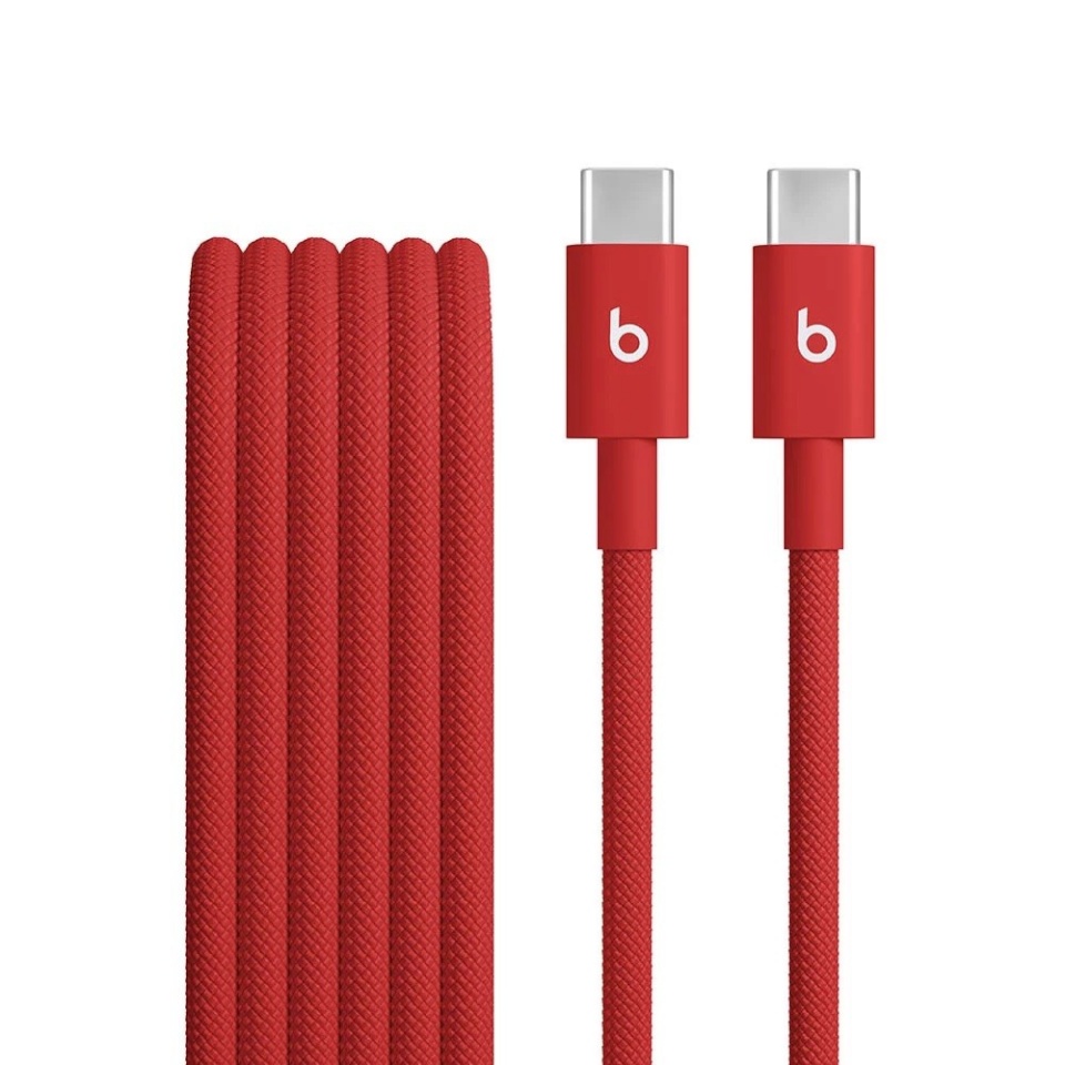 Apple kaabel Cable Beats USB C to C 1.5m Rapid punane