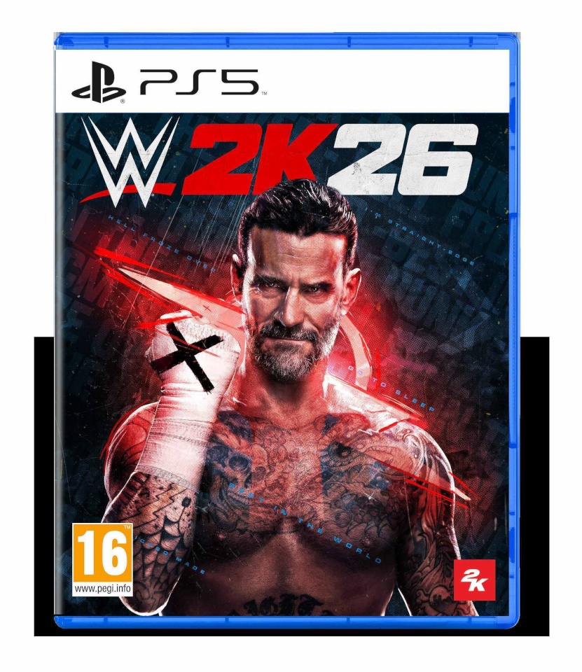 2K Gamesi mäng WWE 2K26, PS5