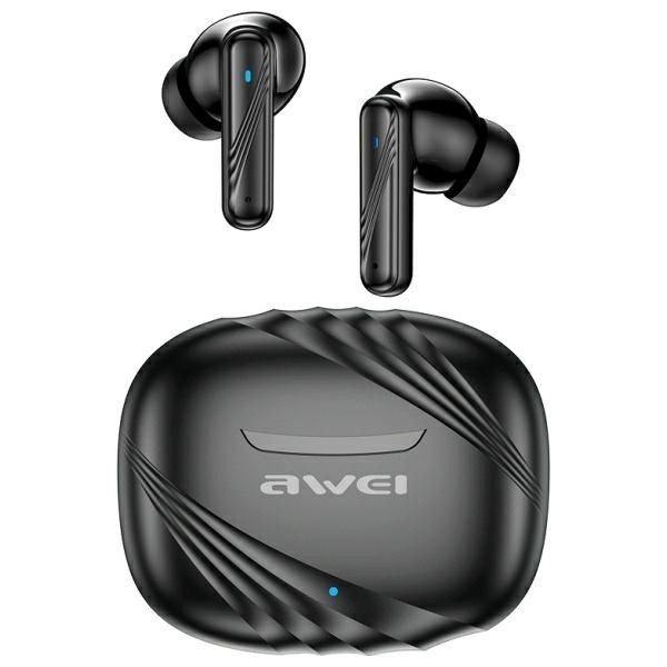 AWEI kõrvaklapid Bluetooth headphones TA6 ANC must