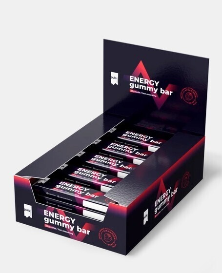 Puls Nutrition valgubatoon Kummienergiabatoon, maasikas, 30 g, 20 tk pakis