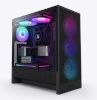 NZXT  Case||H5 FLOW RGB 2024|MidiTower|Case product features Transparent panel|Not included|ATX|EATX|MicroATX|MiniITX|Colour Black|CC-H52FB-R1
