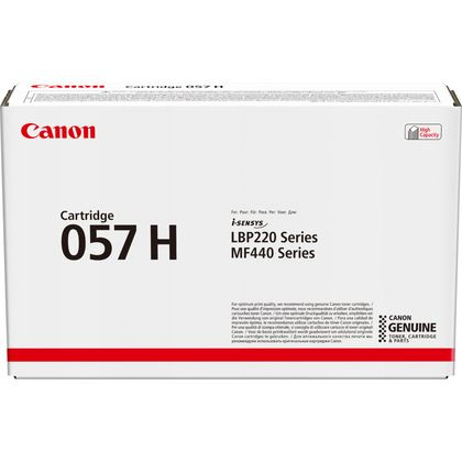 Canon tooner Cartridge 057H Black, must (3010C004)
