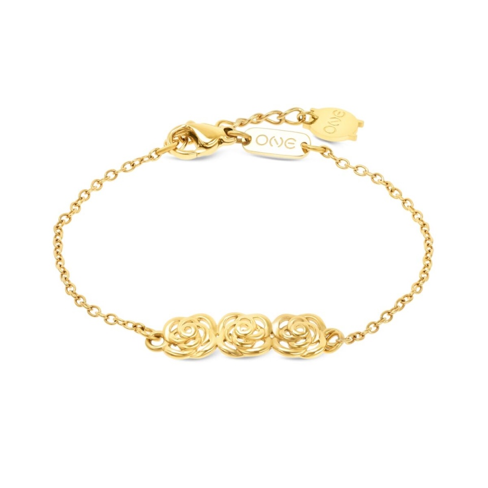 One Jewels naiste käevõru OJRB03D kuldne