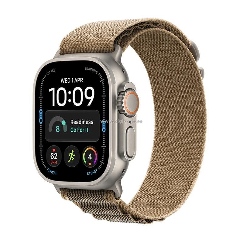 Apple nutikell Watch Ultra 4 5G 49mm Titanium, Desert Alpine Loop - M