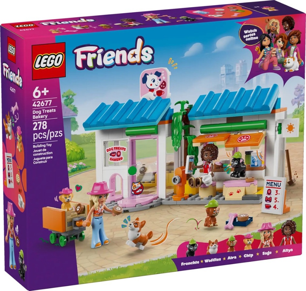 Lego klotsid FRIENDS 42677 Dog Treats Bakery