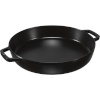 Staub pann Cocotte Frying Pan with 2 Handles, must