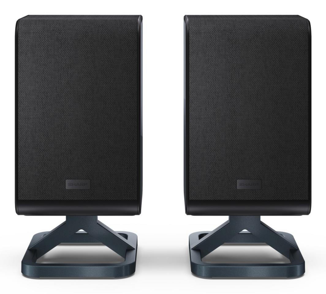 Sharp kõlar HT-SPR52021(BK) Q Soundbar 2.0.2 Wireless Rear Surround Speakers, must |