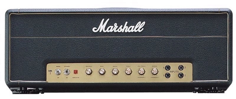 Marshalli kitarrivõimendi 1987x lampnupp elektrikitarrile