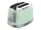 Cecotec röster Cecotec | Toast&Taste 800 Vintage | Power 850 W | Number of slots 2 | Housing material Stainless steel | Light roheline