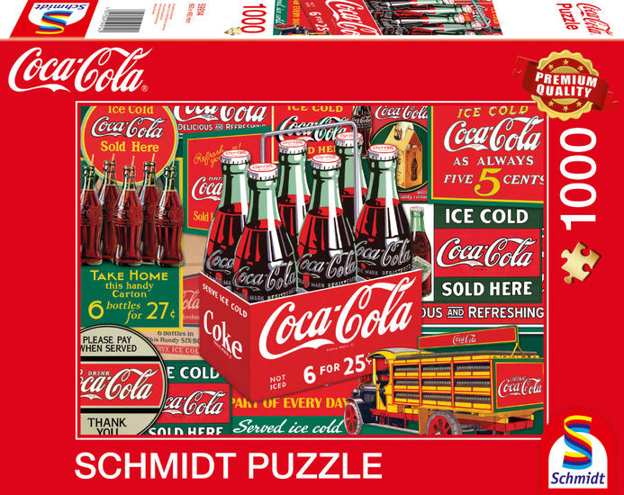 Schmidt pusle Coca Cola - Classic 1000-osaline 59914
