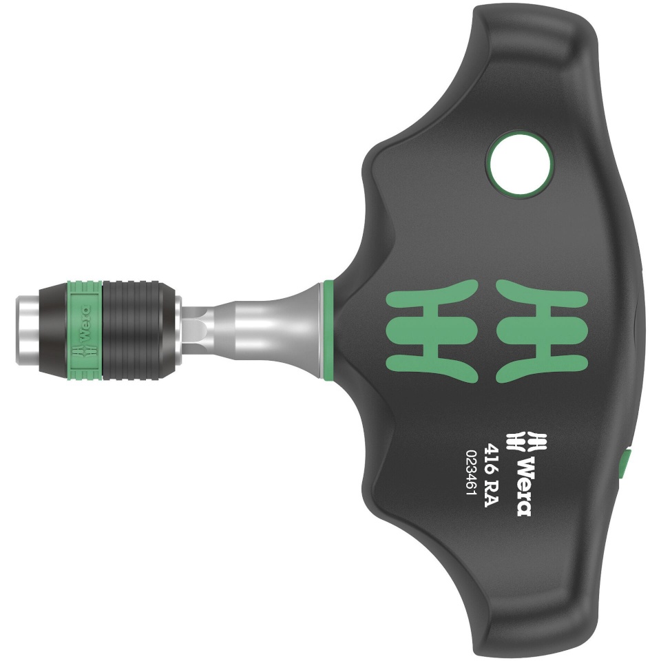 Wera kruvikeerajate komplekt 416 RA T-Handle Rapidaptor Bitholding Screwdriver