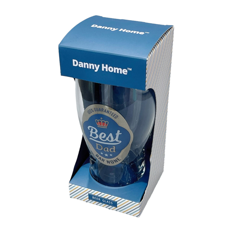 H4Y õlleklaas Flow "Best Dad", 15,9cm