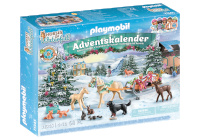 Playmobil advendikalender Advent Calendar Horses of Waterfall - Christmas Sleigh Ride 2023 (71345)