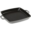 Staub pann 40511-785-0 Grill Pan Induction Squared, 33cm, hall