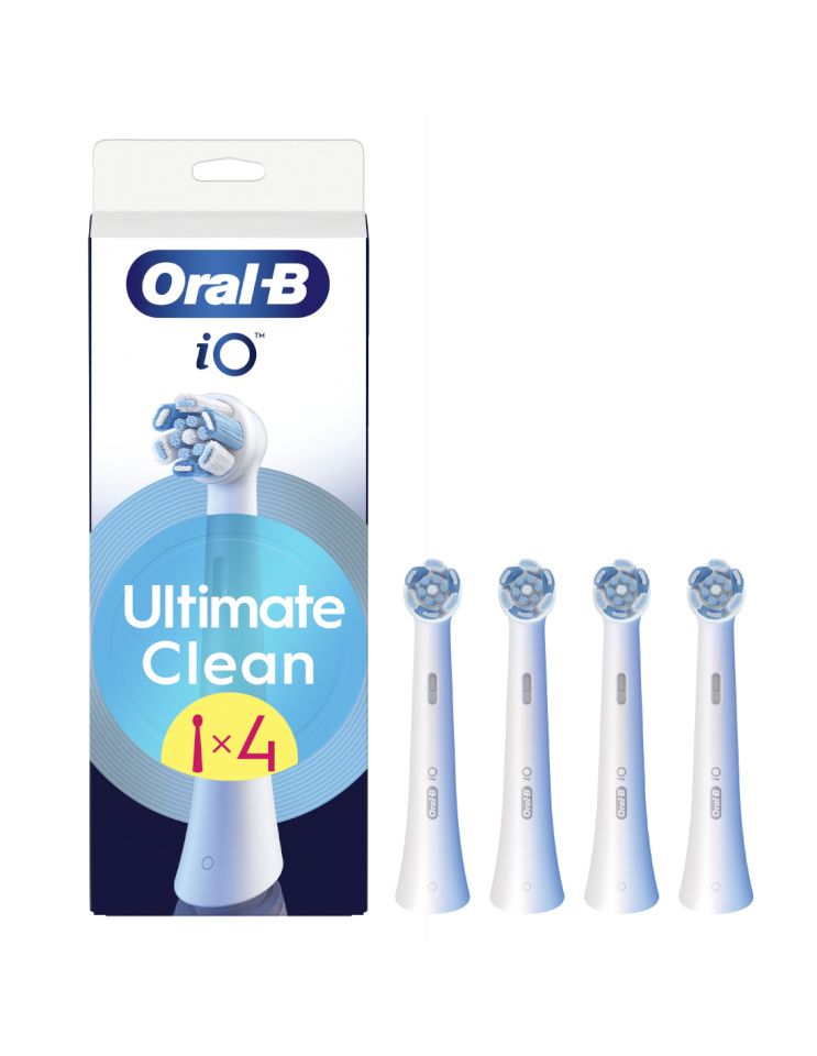 Braun lisaharjad io Oral-B UltimateClean, 4tk, valge 