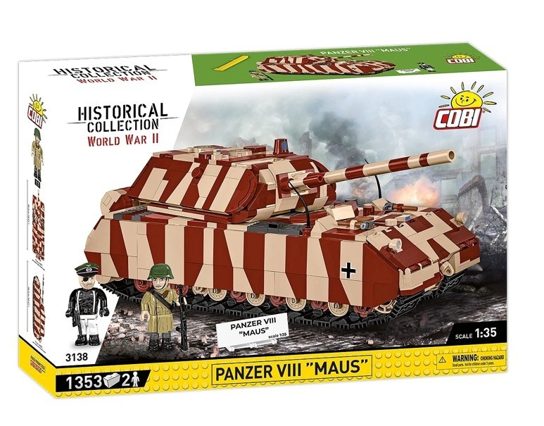 Cobi klotsid Panzer VIII Maus