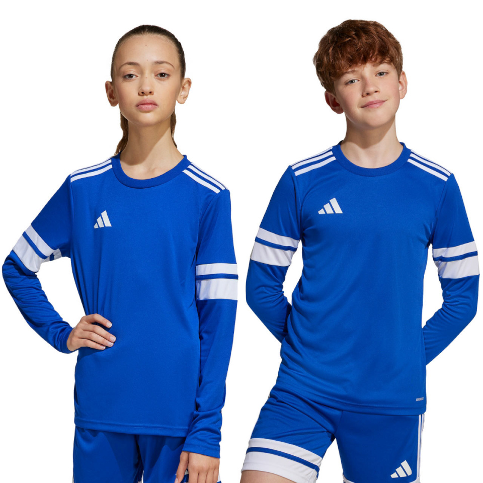 Adidas Teamwear T-särk lastele Squadra 25 Long Sleeve sinine JJ0046 suurus 116cm