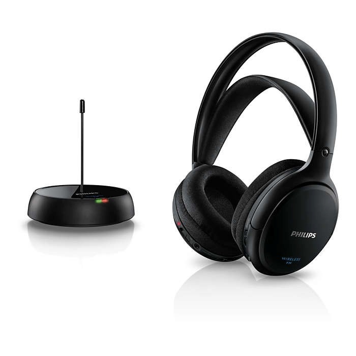 Philips kõrvaklapid Wireless headset SHC5200 must