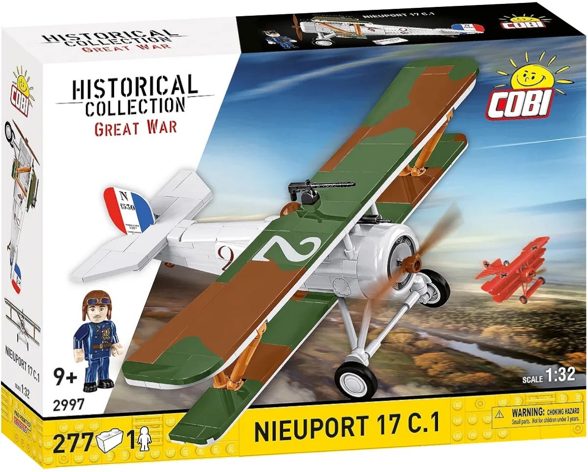Cobi klotsid Blocks Nieuport 17 C.1 277 pcs
