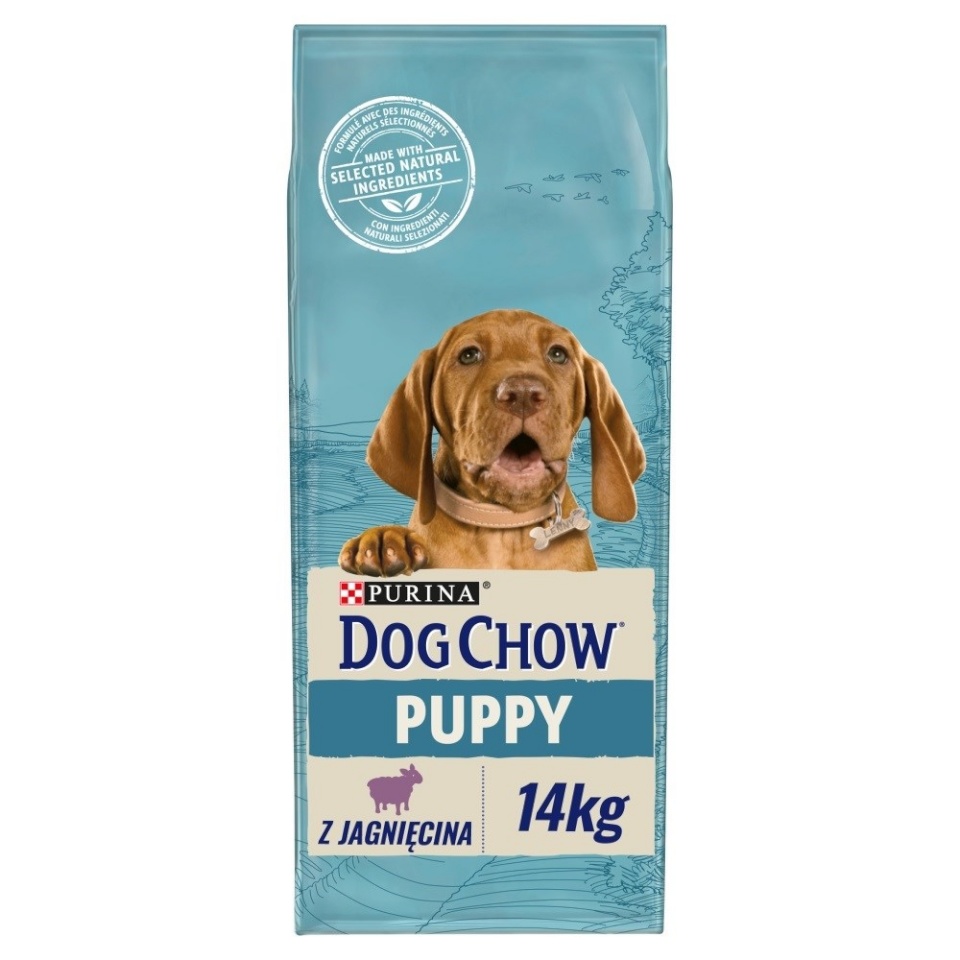 Purina Nestle kuivtoit koerale Dog Chow Puppy Lamb, 14kg