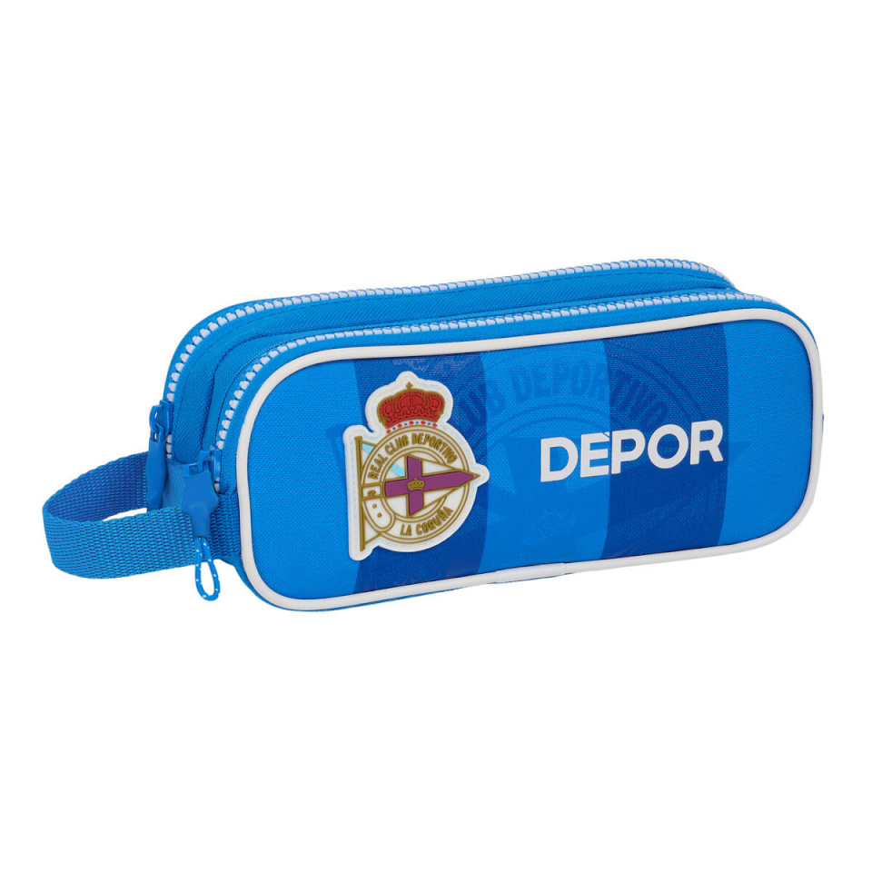 R. C. Deportivo de La Coruña kahe sahtliga pinal sinine 21x8x6cm