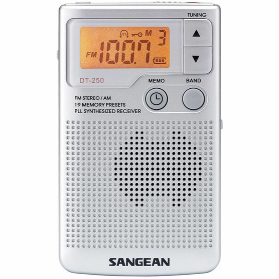 Sangean Raadio DT250S Hõbedane