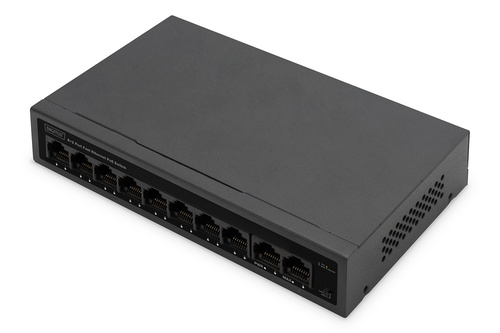 Digitus 8+2 Port Fe Poe Switch 8 Port