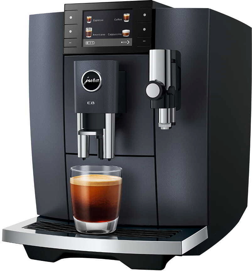 Jura espressomasin E8 Cosmic Black (ED) Coffee Machine, must