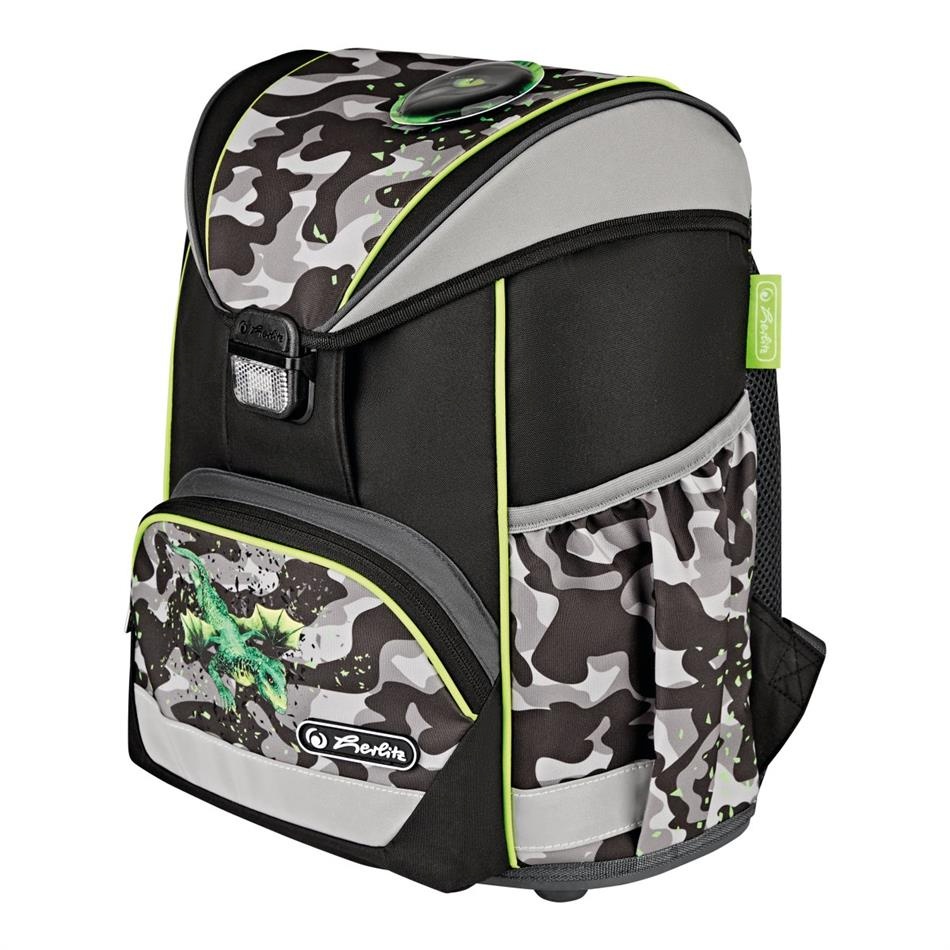 Herlitz koolikott-ranits Ultralight - Camo Dragon, 15 l