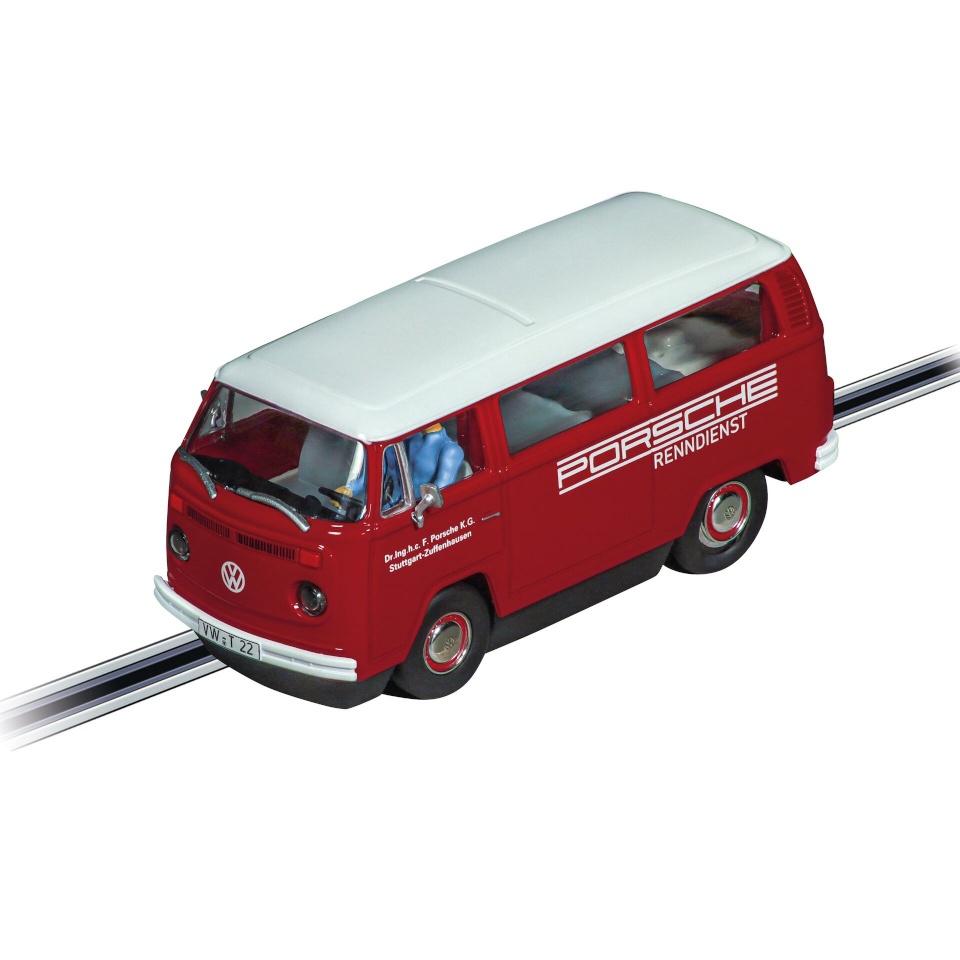 Carrera ringrajaauto Digital 132 20031096 VW Bus T2b Porsche Renndienst