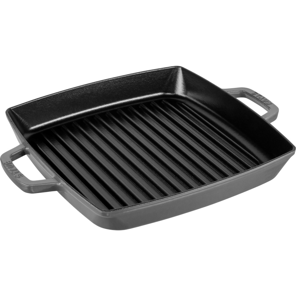 Staub pann 40511-684-0 Grill Pan Induction Squared, 28cm, hall
