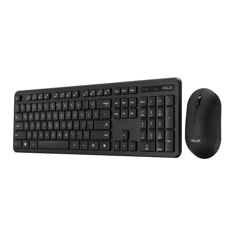 Asus klaviatuur CW100 KEYBOARD+MOUSE/BK/EST/104