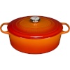 Le Creuset Signature Casserole oval 31 cm volcanic