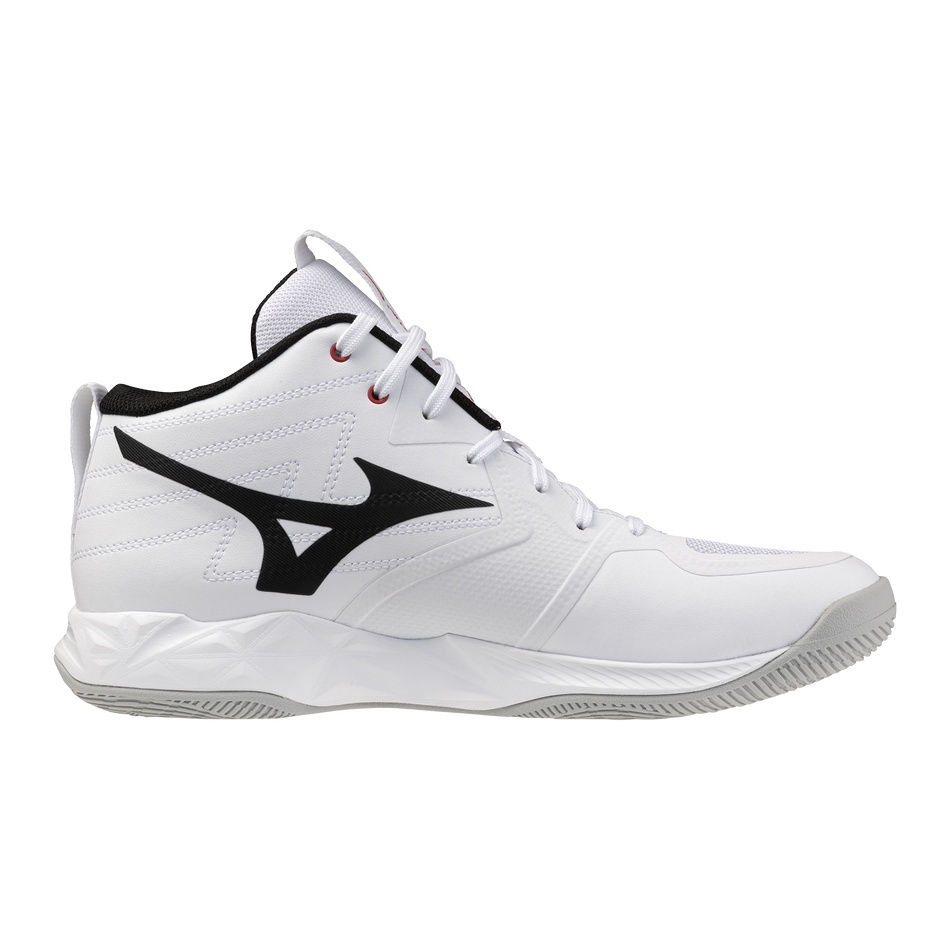 Mizuno võrkpallijalatsid WAVE MOMENTUM PRO MID (U) valge/must - suurus 42