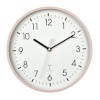 TFA seinakell 60.3550.16 Radio Wall Clock, roosa