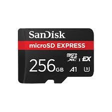 SanDiski mälukaart 256 GB microSD Express