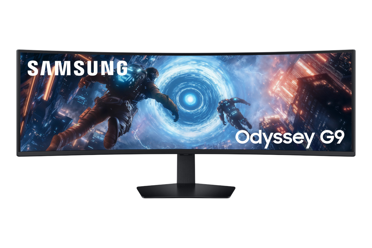 Samsung monitor ls49fg916euxen 49" /curved matte, Va 5120x1440 32:9 144Hz, 1Ms, must ls49fg916euxen