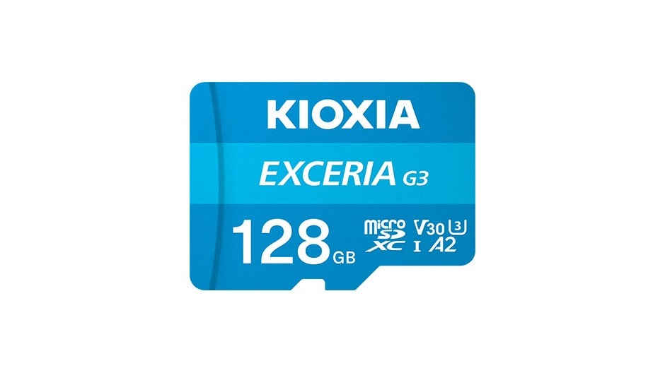 Kioxia mälukaart microSD 128GB Gen3 UHSI U3 V30 Adapter Exceria