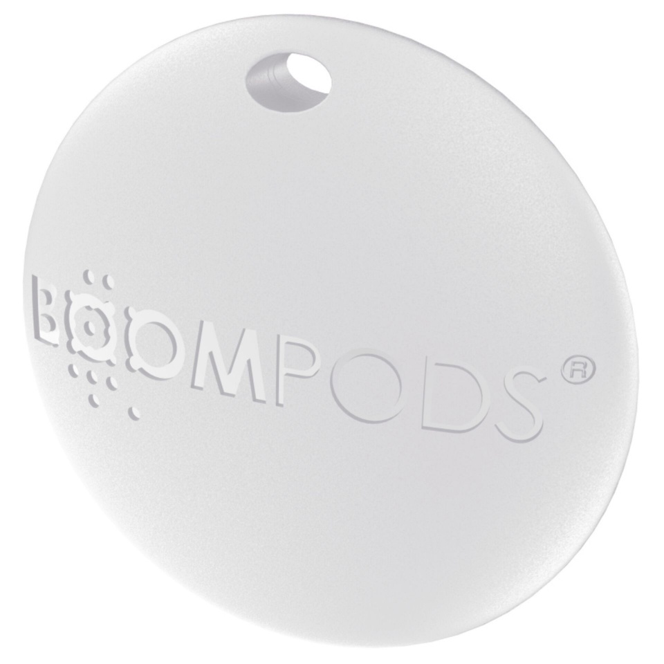 Boompods lokaator Boomtag valge