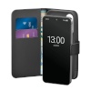 Puro Booklet Case with Flip and Wallet for Samsung Galaxy S25 - Black