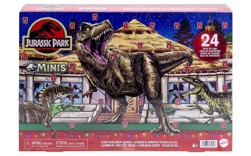 Mattel advendikalender Jurassic World 2026 (JLD23)