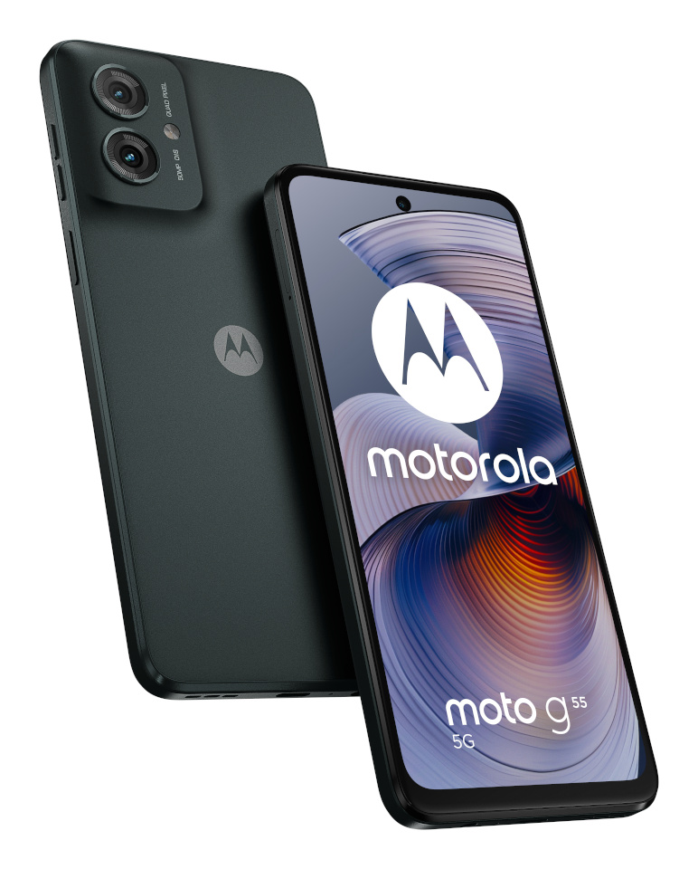Motorola mobiiltelefon Moto g55 5G 16.5cm 6.49" Dual SIM Android 14 USB Type-C 8GB 256GB 5000mAh hall