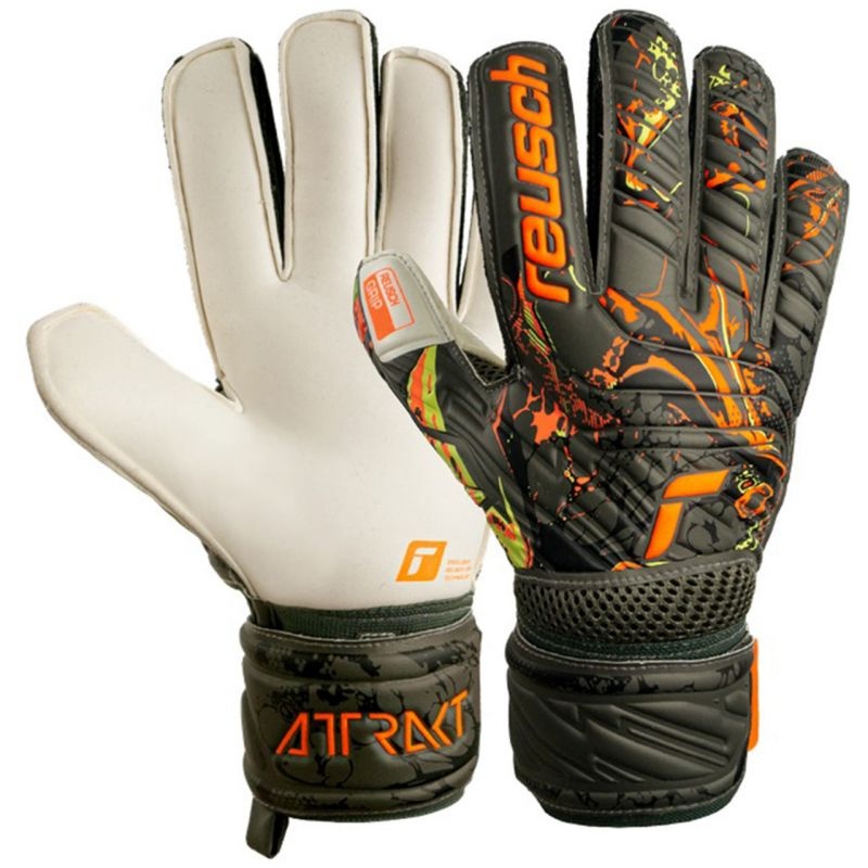 Reusch Attrakt Grip 5370018 5556 väravavahi kindad 11